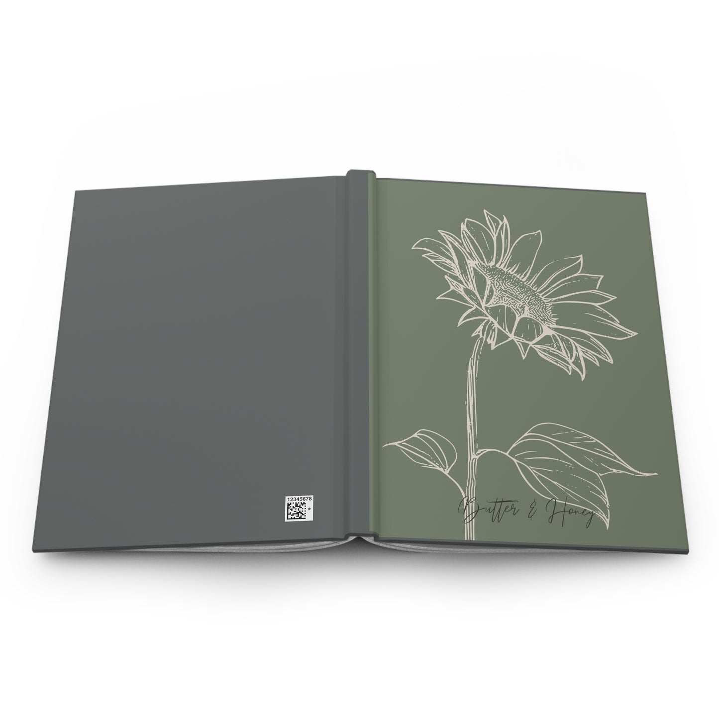 Sunflower-Hardcover Journal