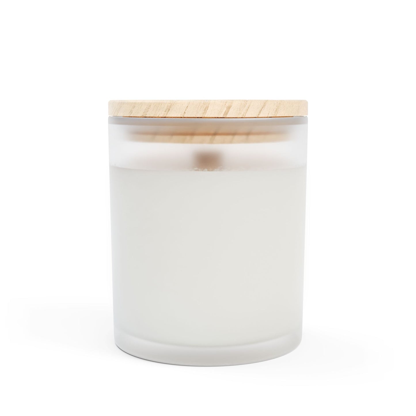 Frosted Glass Candle, 11oz-B&H