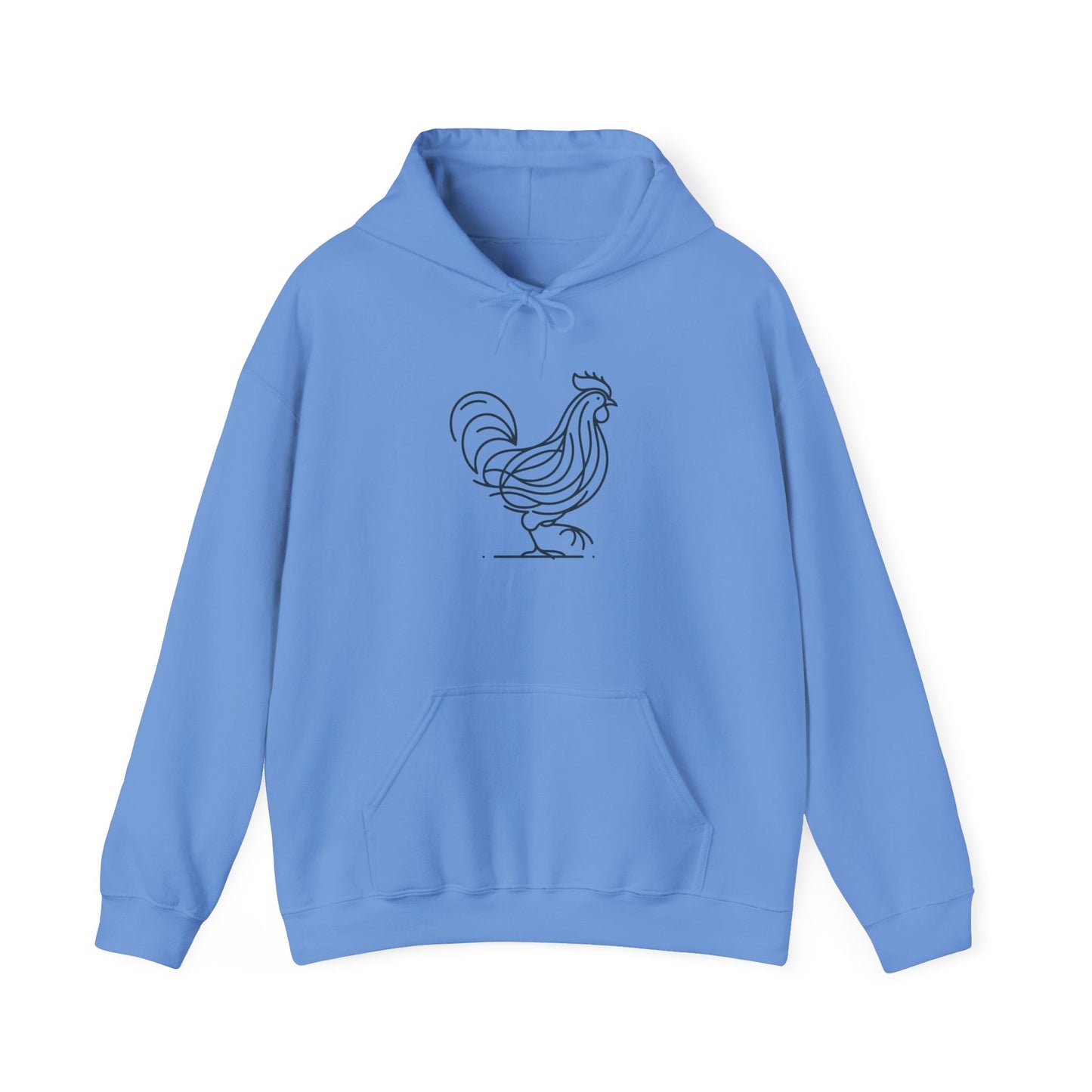 Chicken Line-Hooded Sweatshirt