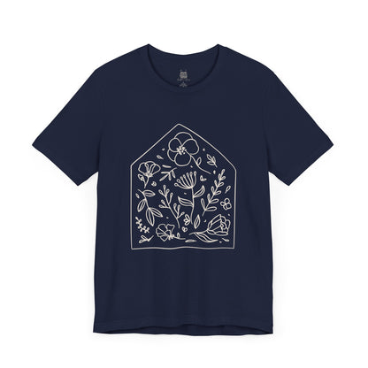 Butter & Honey Shop T-shirt- Floral Front