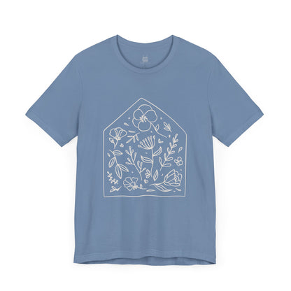 Butter & Honey Shop T-shirt- Floral Front