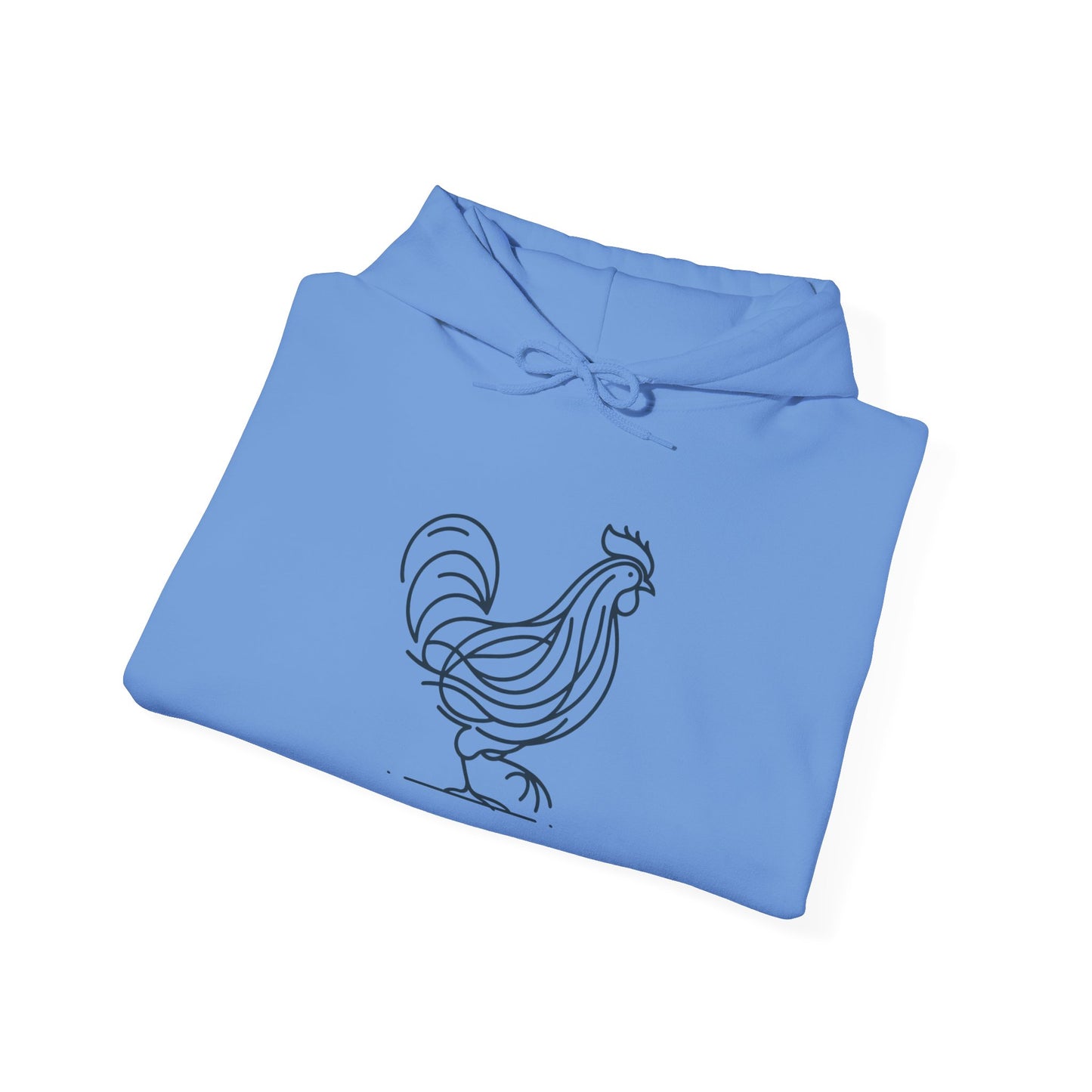 Chicken Line-Hooded Sweatshirt