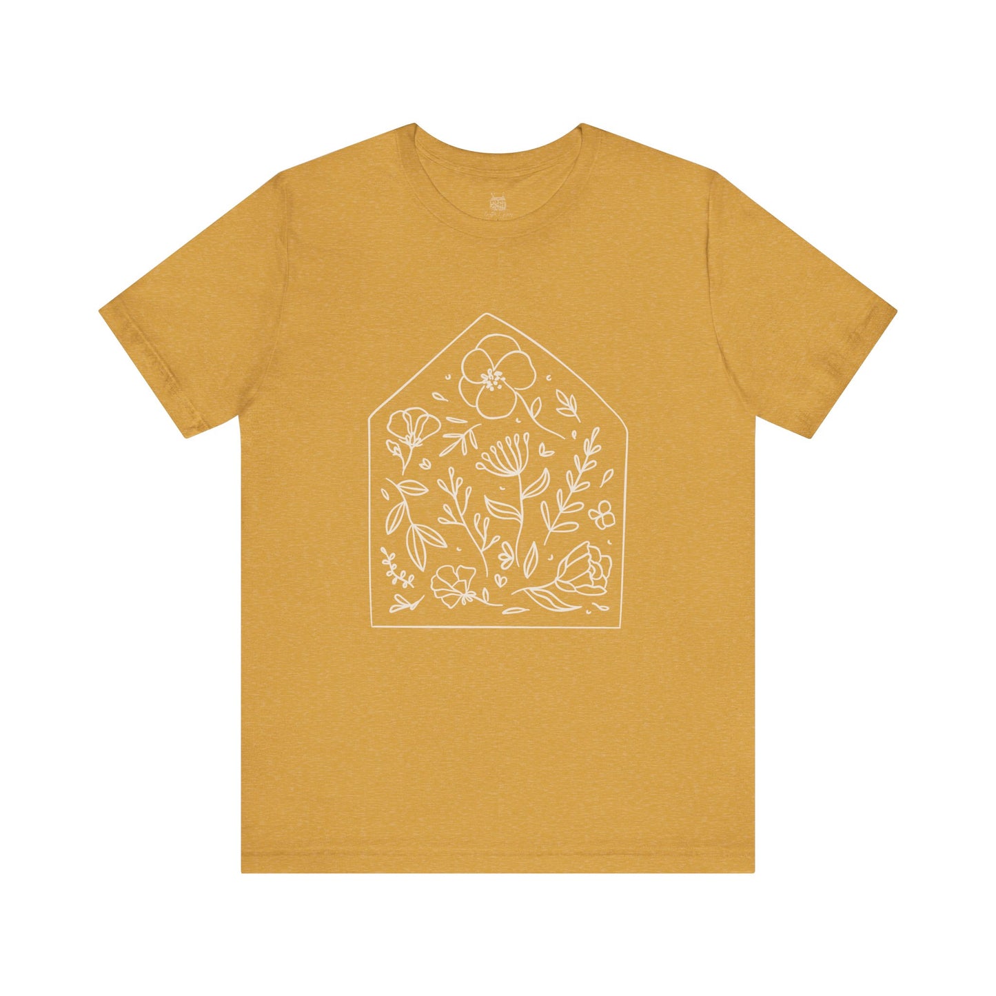 Butter & Honey Shop T-shirt- Floral Front