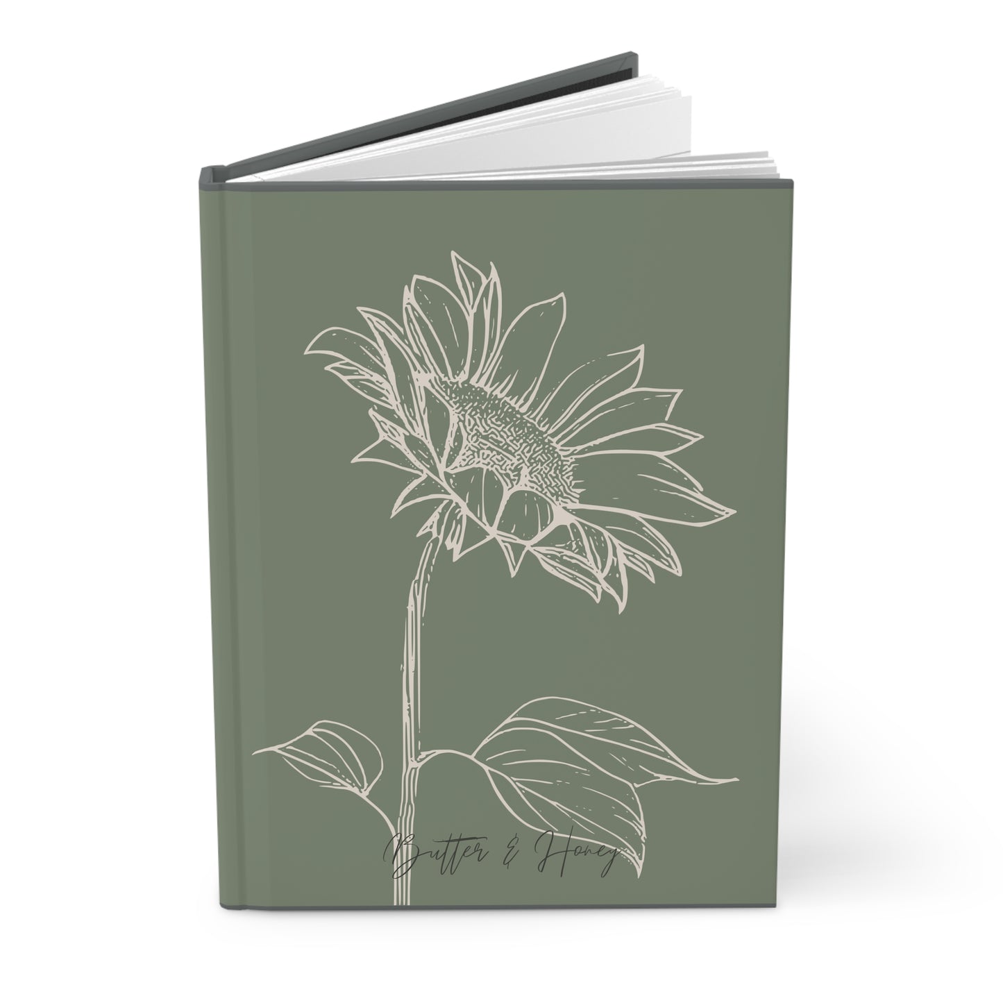 Sunflower-Hardcover Journal