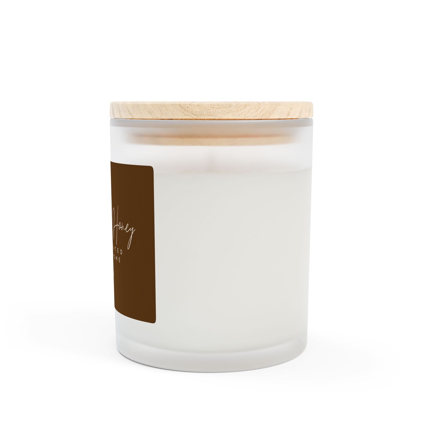 Frosted Glass Candle, 11oz-B&H