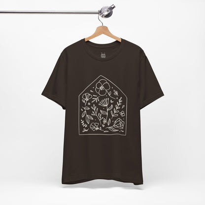 Butter & Honey Shop T-shirt- Floral Front