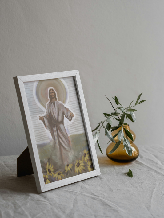 Christ, my companion-Fine Art Print