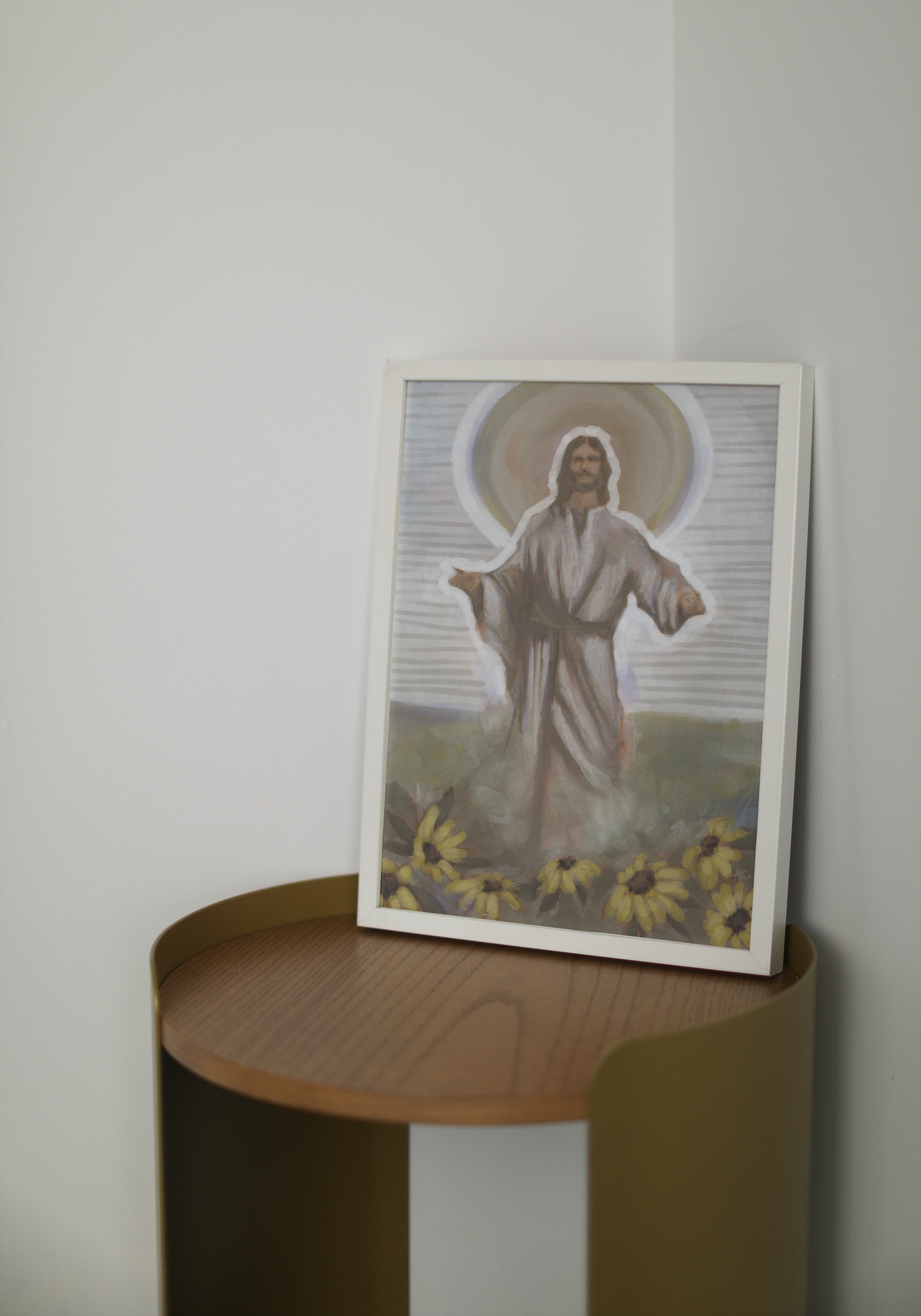 Christ, my companion-Fine Art Print