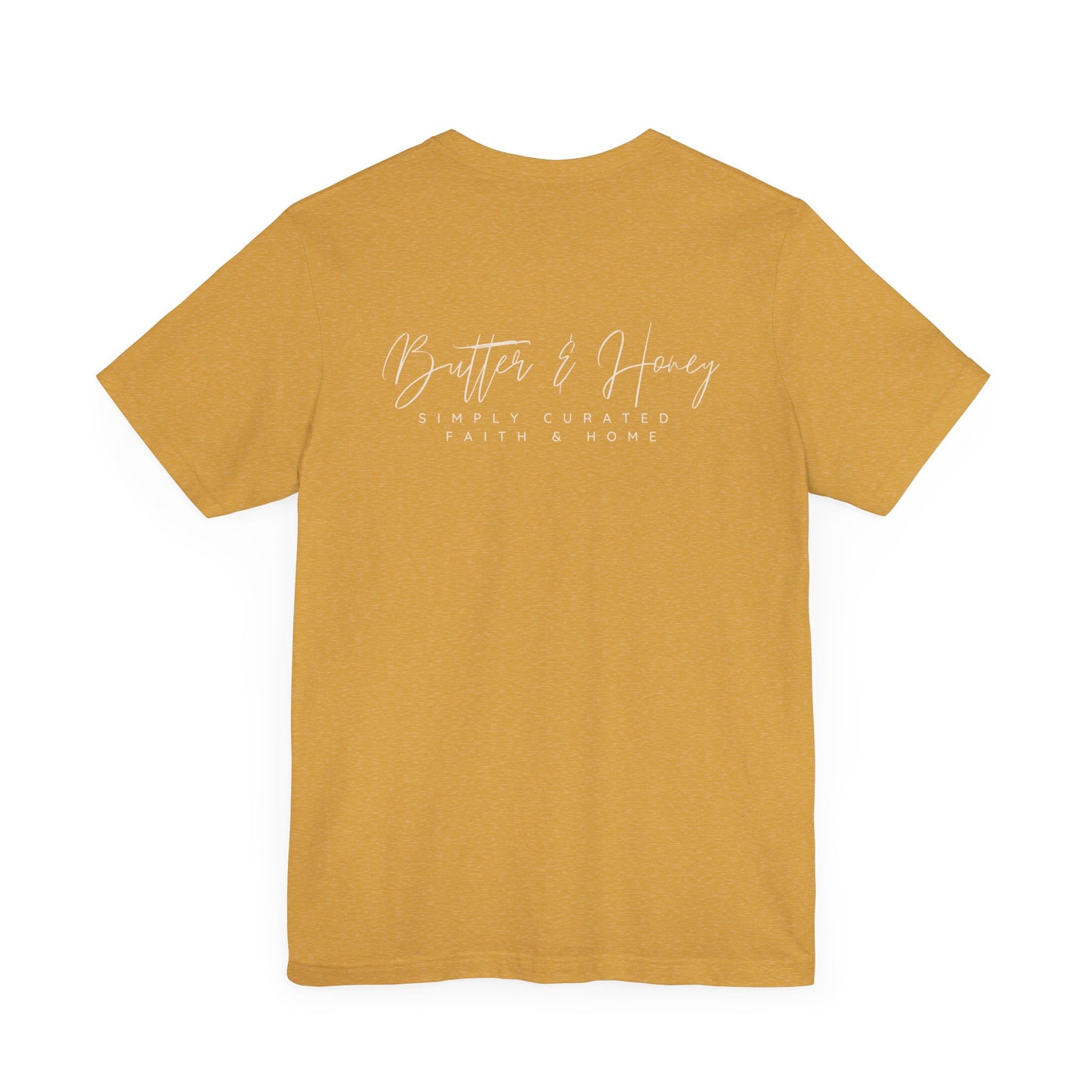 Butter & Honey Shop T-shirt- Floral Front