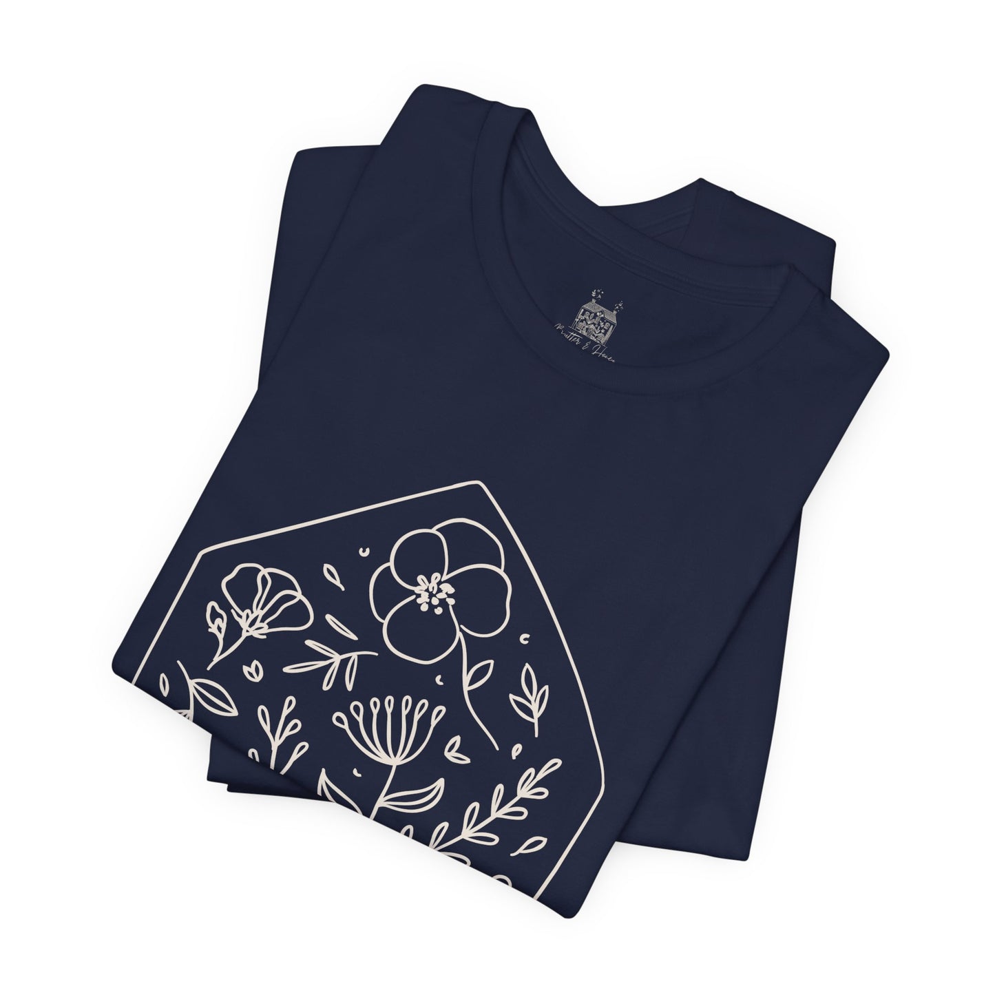 Butter & Honey Shop T-shirt- Floral Front