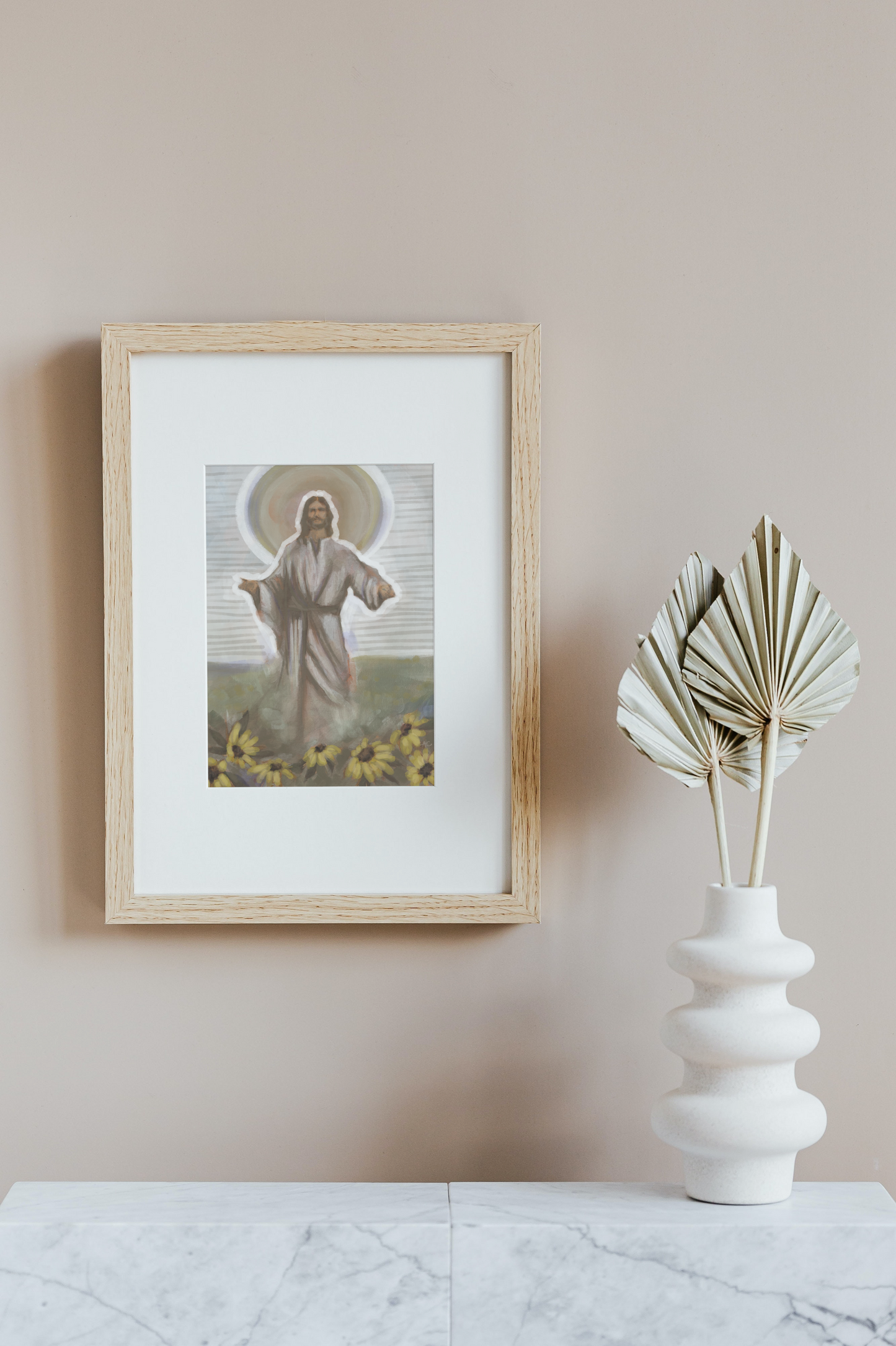 Christ, my companion-Fine Art Print