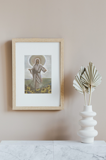 Christ, my companion-Fine Art Print