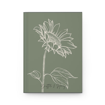 Sunflower-Hardcover Journal