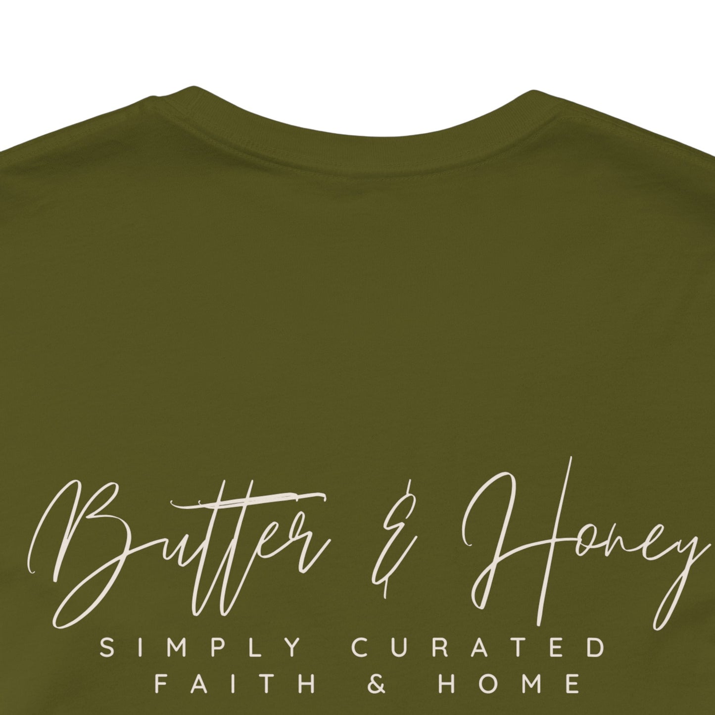 Butter & Honey Shop T-shirt- Floral Front