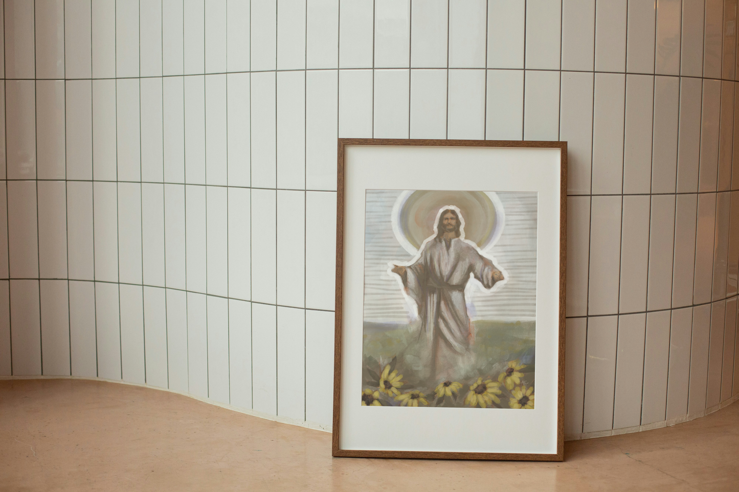 Christ, my companion-Fine Art Print